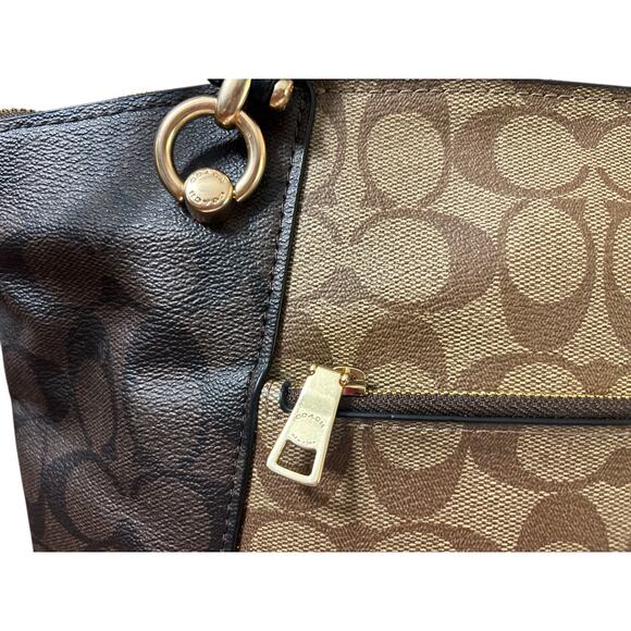 Coach Kacey Satchel handbag with matching wristlet - C6838 - Picture 3 of 13